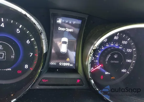 2013 Hyundai Santa Fe Sport 2.0T from USA, damaged, VIN 5XYZWDLA8DG064918